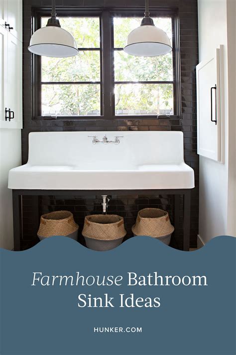 Farmhouse Bathroom Sink Ideas