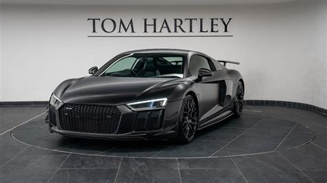 Used 2017 Audi R8 V10 Plus £POA 15,000 miles Satin Black | Tom Hartley