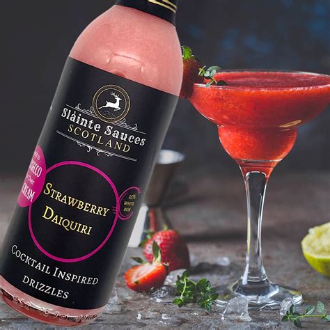 Strawberry Daiquiri Ice Cream Sauce By Oystercroft