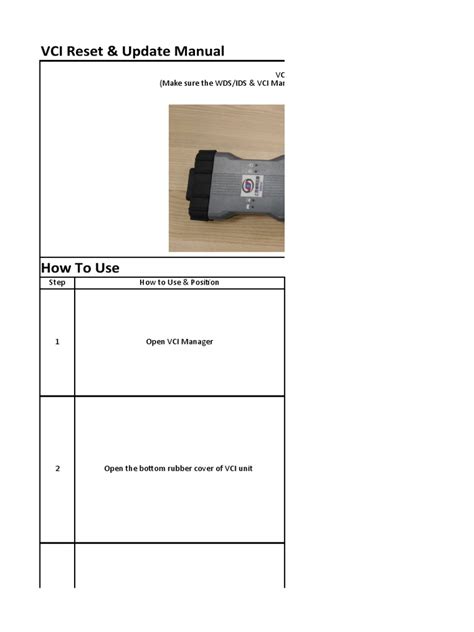 Image result for How to Update Software Using Bosch VCI Module
