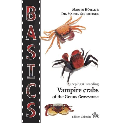 Vampire Crabs of the Genus Geosesarma惡魔蟹/陸相手蟹(吸血鬼蟹屬)飼養照護專書1 | 蝦皮購物