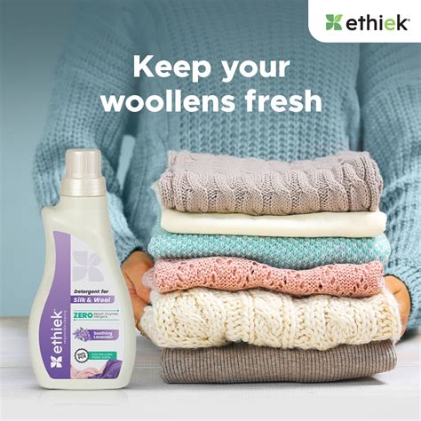Silk and Wool Detergent Liquid | Gentle Cleaning Formula| Ethiek