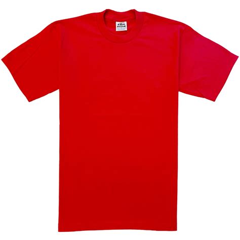 Plain Red T Shirt