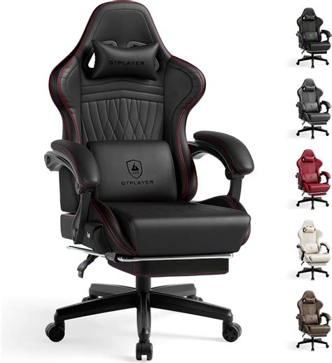 Amazon.com: GTPLAYER Gaming Chair with Speakers, Video Game Chairs with ...