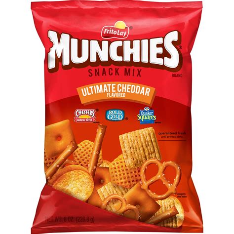 Munchies, Ultimate Cheddar Flavored, Snack Mix - SmartLabel™