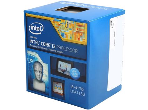 Intel Core i3-4170 Processor (3M Cache, 3.70 GHz, 1150)