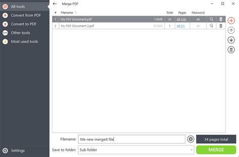 Combine PDF Files for Free 的图像结果