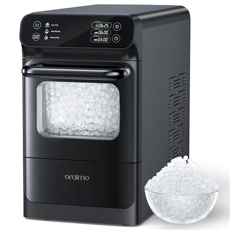 Oraimo Nugget Ice Maker 812A, Ice Makers Countertop, 33 lbs/Day ...