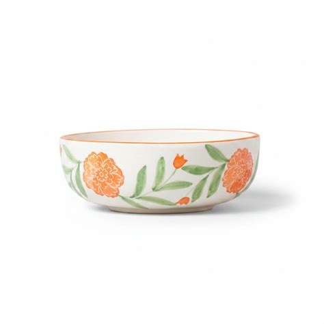 Marigold Mandi Handpainted Ceramic - ( Large & Small )