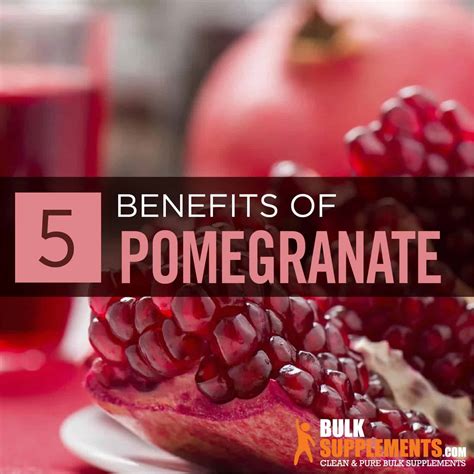 Benefits Of Pomegranate