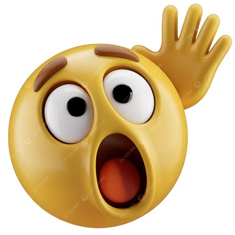 Shocked Emoji Expressing Surprise, Emoji, Yellow, Shocked PNG ...
