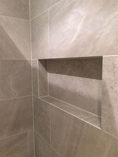 Bathroom Tile Edging by Mitredtiles Around Recessed Niche In Shower With Images Bathroom Tile Edging