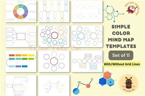 Color Activity Mind Map 的图像结果