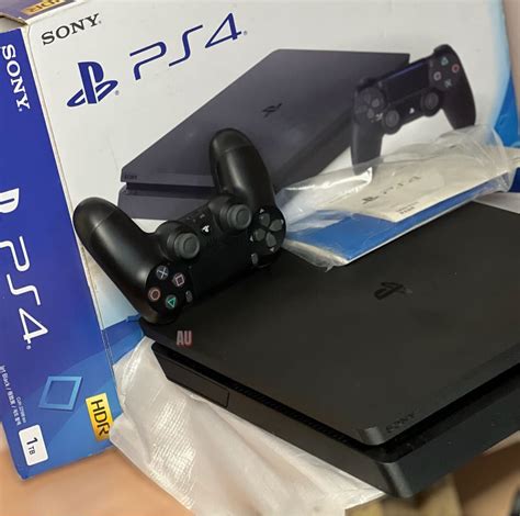 SONY PLAYSTATION PS4 Slim 1TB 7.50version Complete set with Box, Video ...