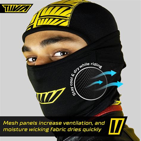 Tiivra OG Ace Balaclava (Black Yellow)– Moto Central