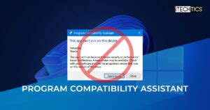 Image result for Program Compatibility Assistant Pop Up