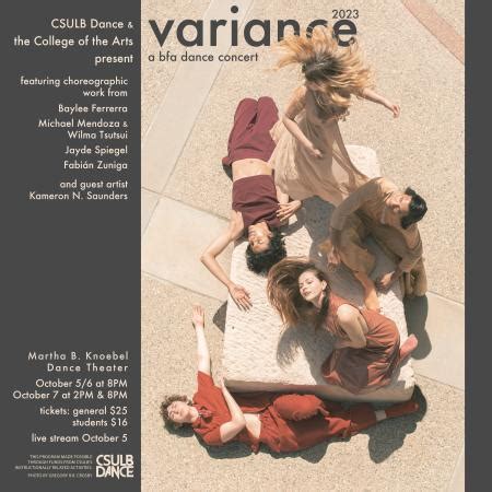 2023 Variance: a BFA Dance Concert | California State University Long Beach