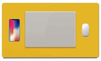 FAYBY Desk Mat | PU Leather Mouse Pad Large Extra Large Size Keyboard ...