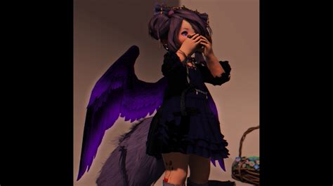 Purple Archangel Wings | XIV Mod Archive