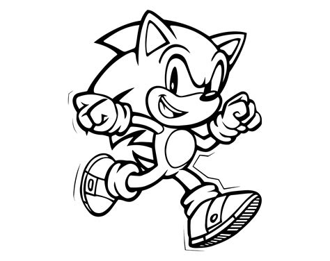 Sonic Svg, Sonic Outline Svg, Sonic the Hedgehog Outline Svg, Sonic the Hedgehog Png, Sonic ...