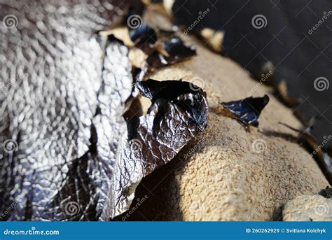 Shabby and Worn Brown Faux Leather Texture Background with Cracks and ...