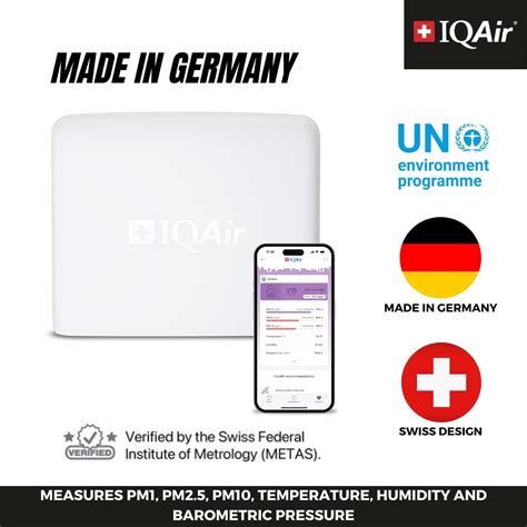 IQAir AirVisual Air Quality Monitor Bundle, India | Ubuy