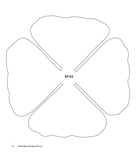 Printable Paper Flower Patterns