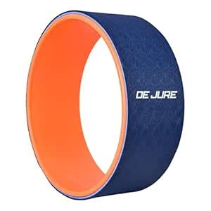 De Jure Fitness 13-Inch Yoga Wheel for Back Pain Relief, Stretching ...