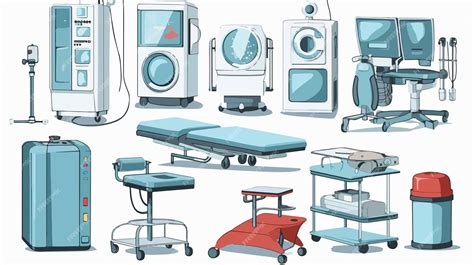 Professional Medical Equipment Instruction Manuals with Icons | Premium ...