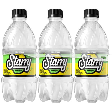 Starry, Zero Sugar, Lemon Lime Flavored Soda - SmartLabel™