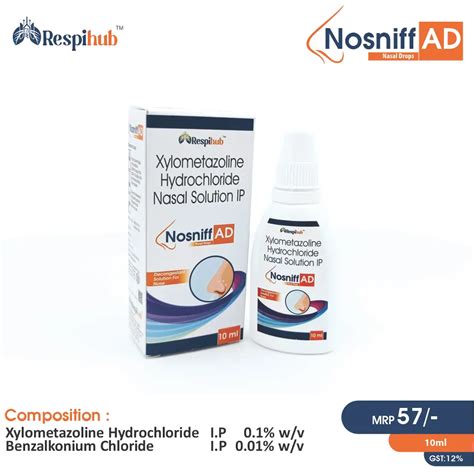 Nosniff AD Nasal Spray (Xylometazoline (0.1% w/v))