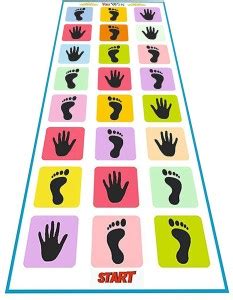 tulay Hopscotch Jumbo Play Games ,Kids , Adults Family Game, Hand and ...