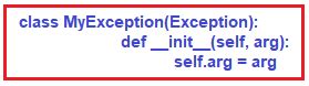 Image result for How to Create Custom Exception in Python