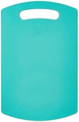 Buy Amazon Brand - Solimo Plastic Cutting/Chopping Board - Turquoise ...