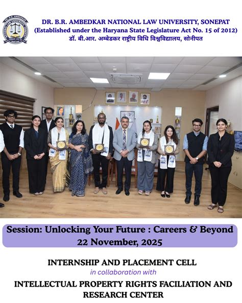 DR. B.R. AMBEDKAR NATIONAL LAW UNIVERSITY, SONEPAT - (Established under ...