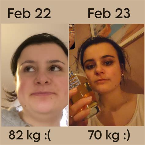 F/25/5'8" [181lbs > 154lbs = 27lbs] (1 year) [82kg > 70kg] Face gains ...
