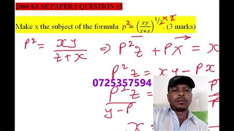 KCSE Maths Formulas 的图像结果