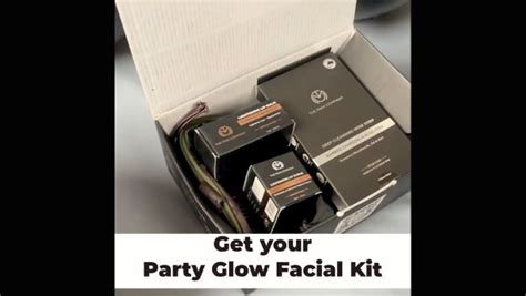 Party Glow Facial Kit – The Man Company