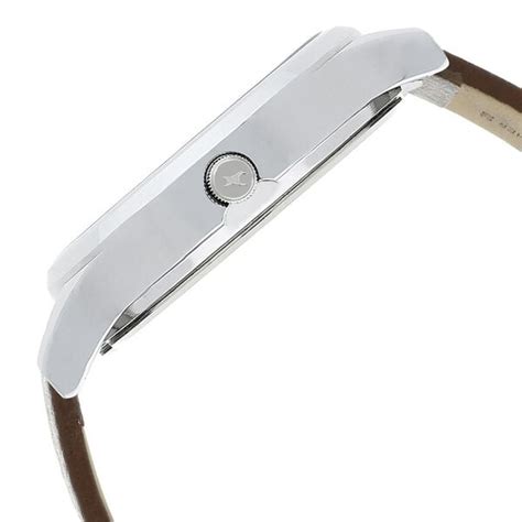 Buy Online Fastrack Bold Quartz Analog White Dial Leather Strap Watch ...