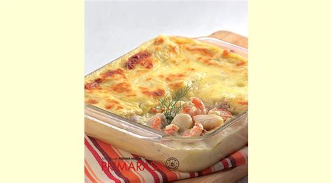 Resep Seafood Lasagna