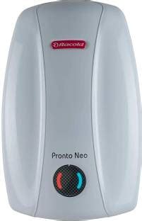 Racold 6 L Storage Water Geyser (Pronto neo 6 Litres 3kW 5 star Storage ...
