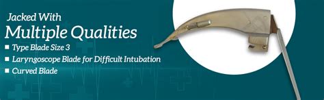 MEDITECH GLOBAL Mccoy Type Flexitip Blade (Size 3) : Amazon.in ...