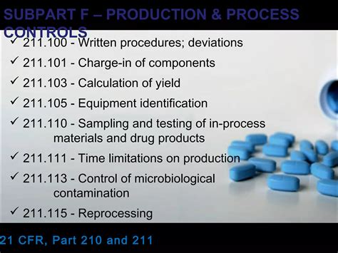 21 cfr part 210 and 211 | PPT