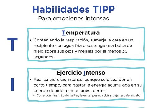 DBT Dialectical Behavioral Therapy- Distress Tolerance TIPP Skill ...