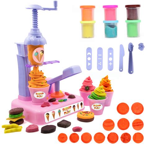 Chanak Ice Cream Toy Set for Kids | Play-Dough Ice Cream Maker – chanak