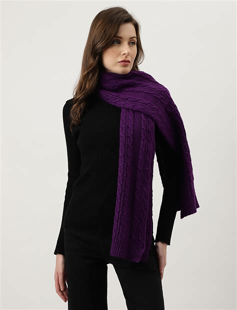 Buy Self Design Scarf at Marks & Spencer