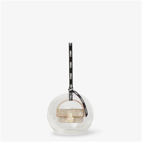 Bola para decorar el árbol de Navidad Baguette Vidrio Dorado | Fendi