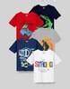 Buy Multicoloured Tshirts for Boys by Kuchipoo Online | Ajio.com
