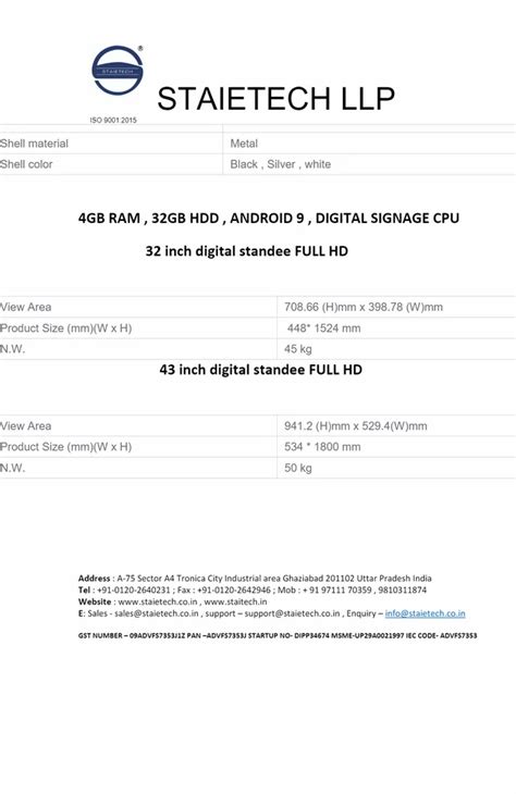 Digital Standies - Digital Standee for Rents in Delhi Manufacturer from ...