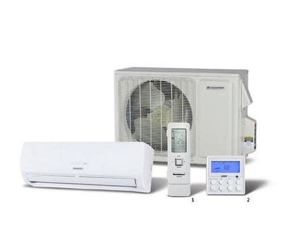24000 BTU Cooling 25000 BTU Heating 21 SEER Ductless Multi-Zone Mini ...